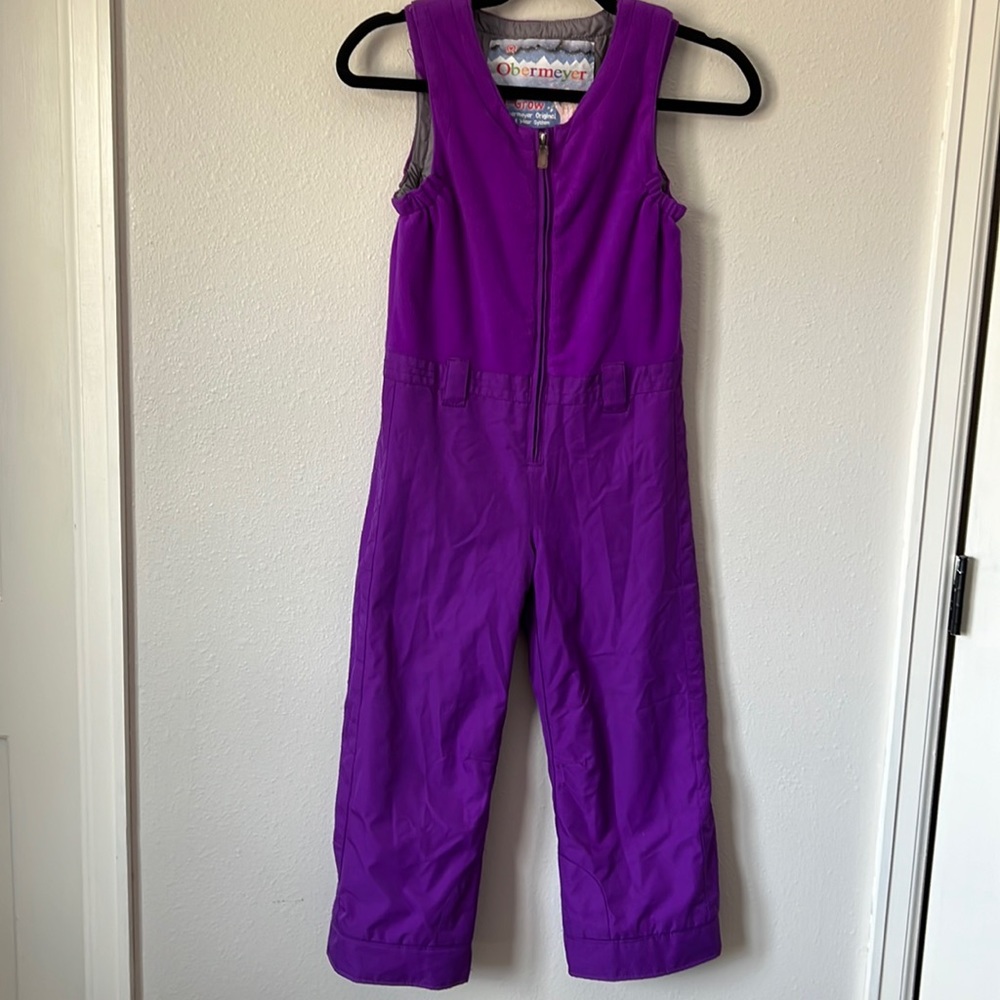 Obermeyer Kids Purple Snow Bib